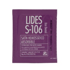 Satín Hemostatico S-106 Satín Hemostatico S-106