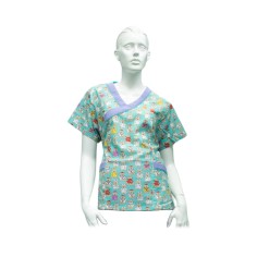 Filipina de Mujer Verde Azul con Osos Médicos Filipina de Mujer Verde Azul con Osos Médicos