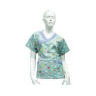 Filipina de Mujer Verde Azul con Osos Médicos