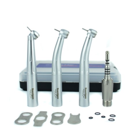 Set 3 Piezas de Mano Alta Velocidad Luz Led Rotoquick RTG-204 M-S