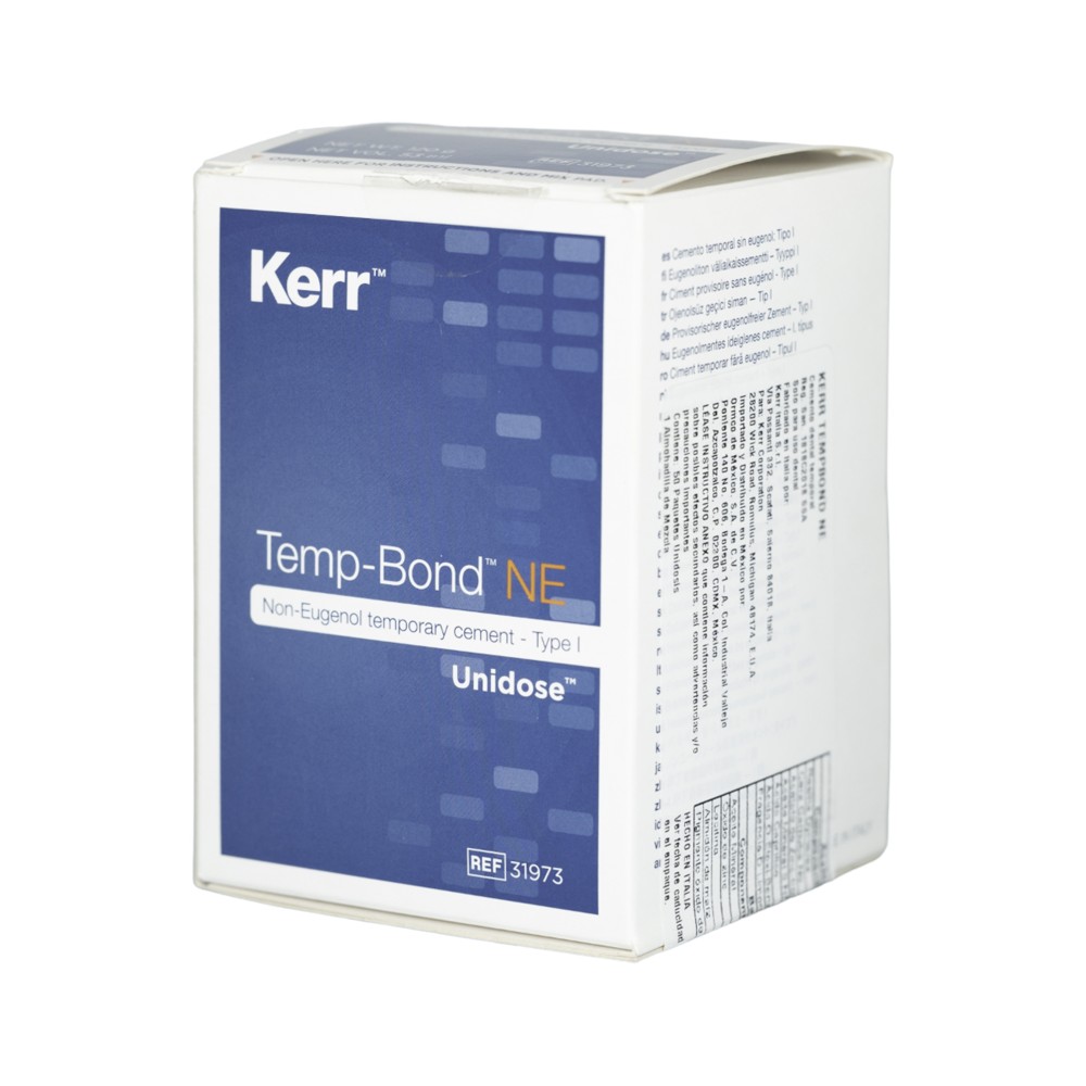 Temp Bond Unidosis Caja c/50 pz Kerr