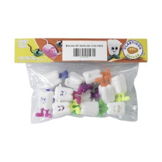 Muelas con Pies C/12 pzas Oliva