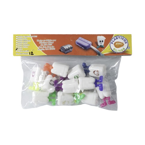 Muelas con Pies C/12 pzas Oliva