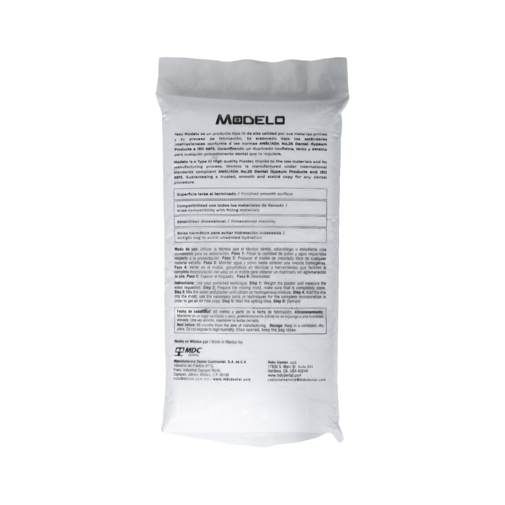 Yeso Piedra Azul 1kg Modelo