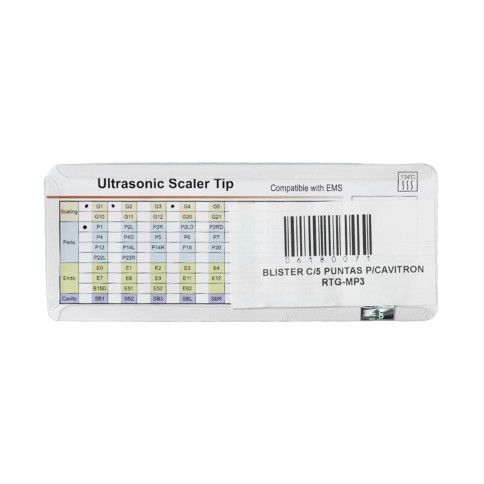 Puntas P/Escariador C/5 pzas RTG-MP3
