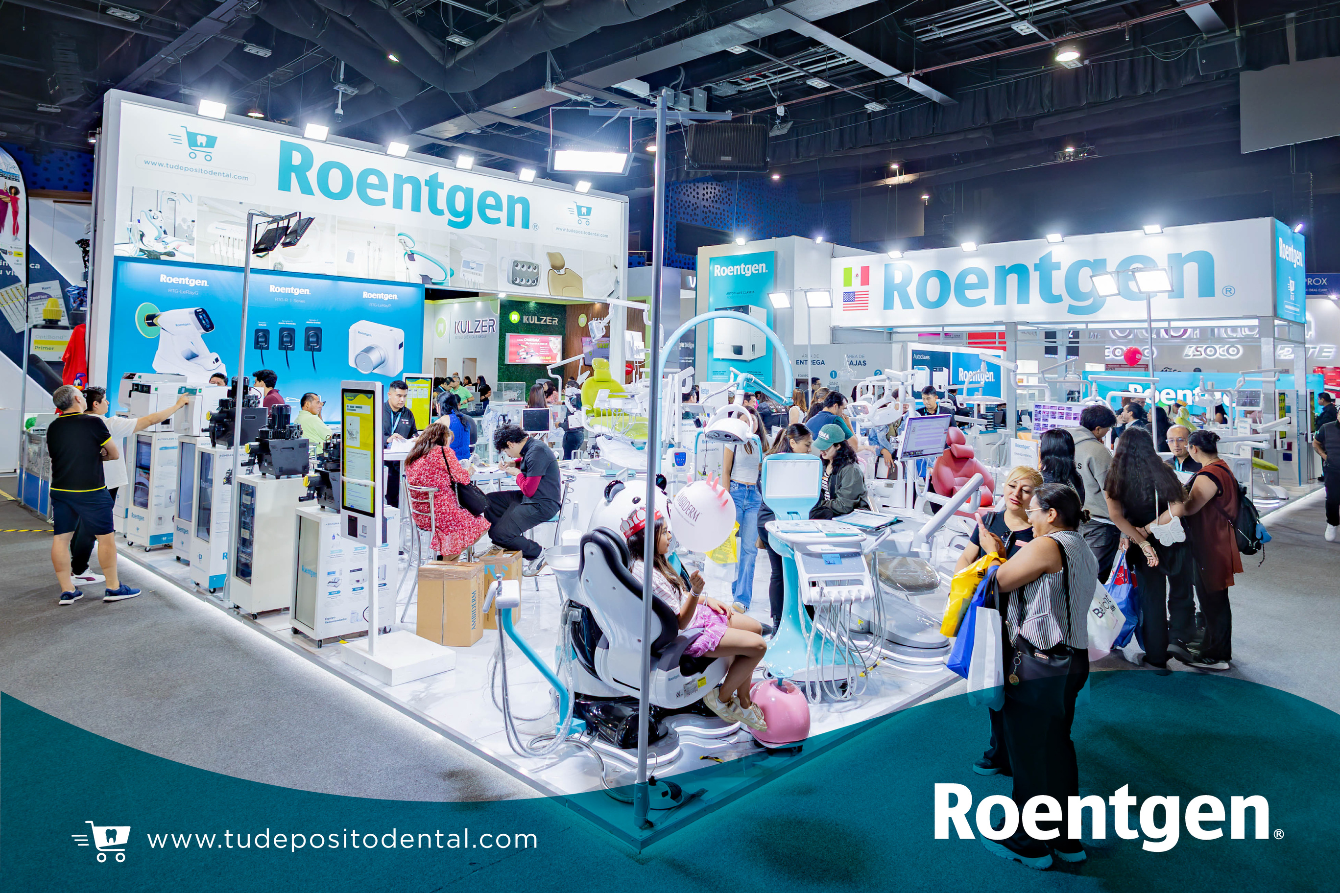 Depósito Dental Roentgen en la 82ª Expo AMIC Dental