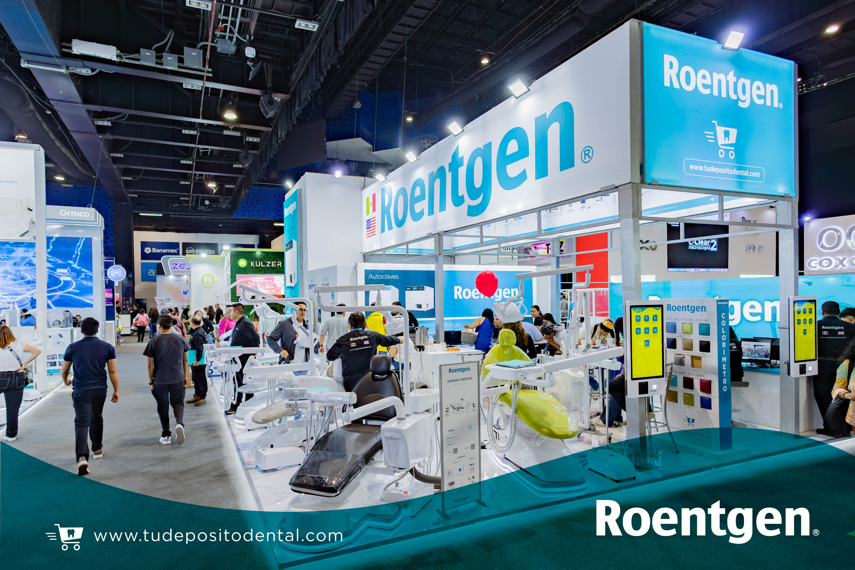 Depósito Dental Roentgen en la 82ª Expo AMIC Dental