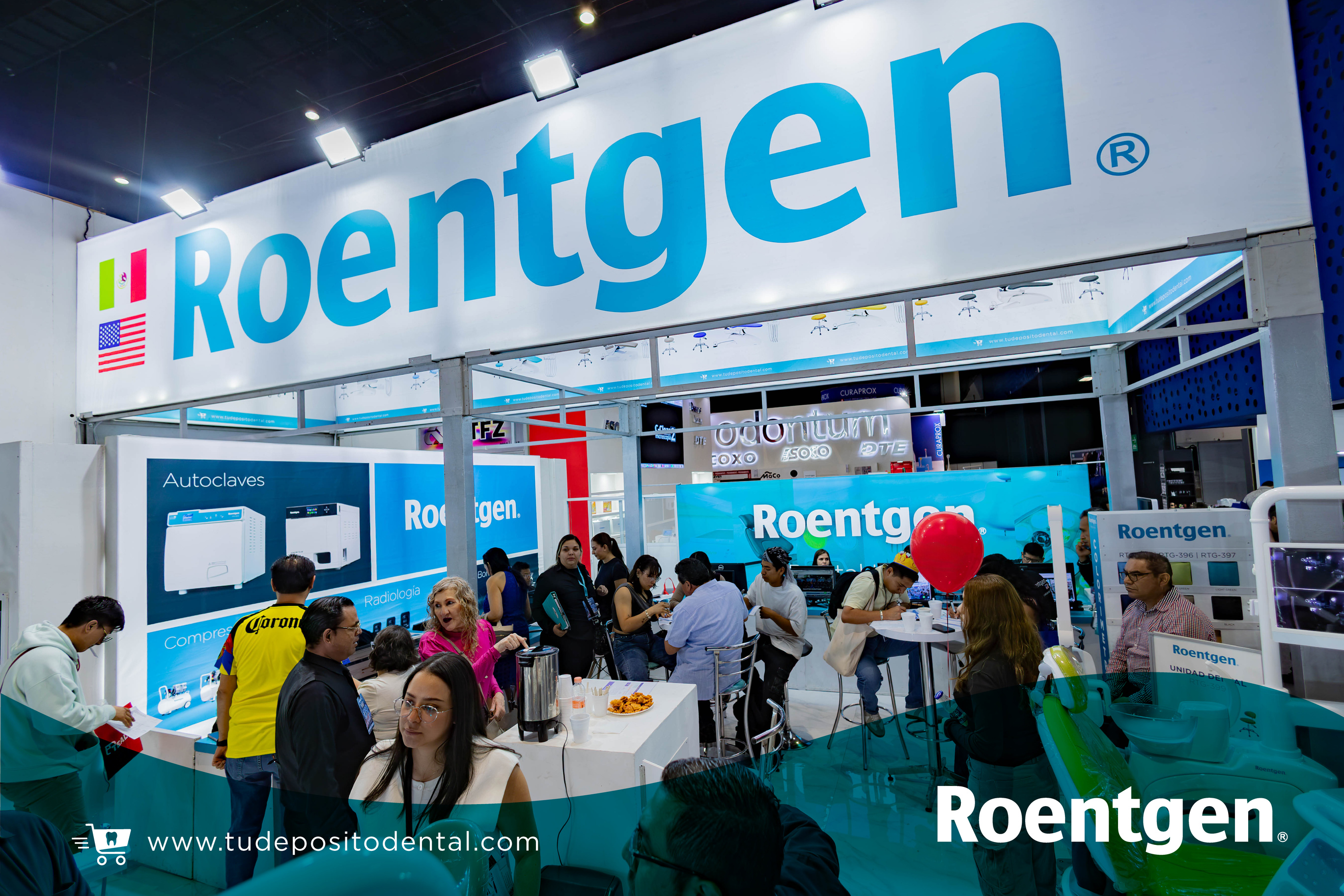 Depósito Dental Roentgen en la 82ª Expo AMIC Dental