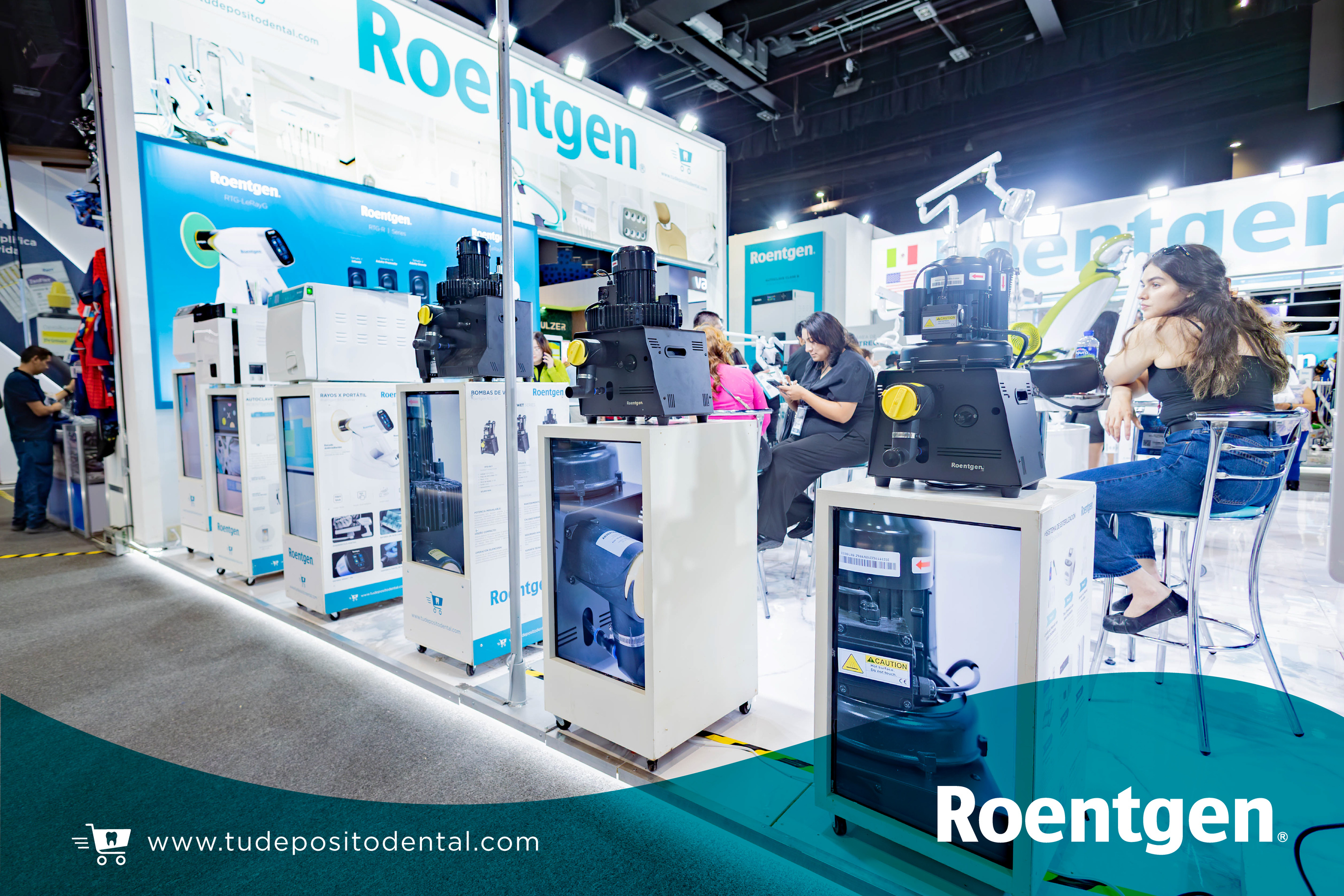 Depósito Dental Roentgen en la 82ª Expo AMIC Dental