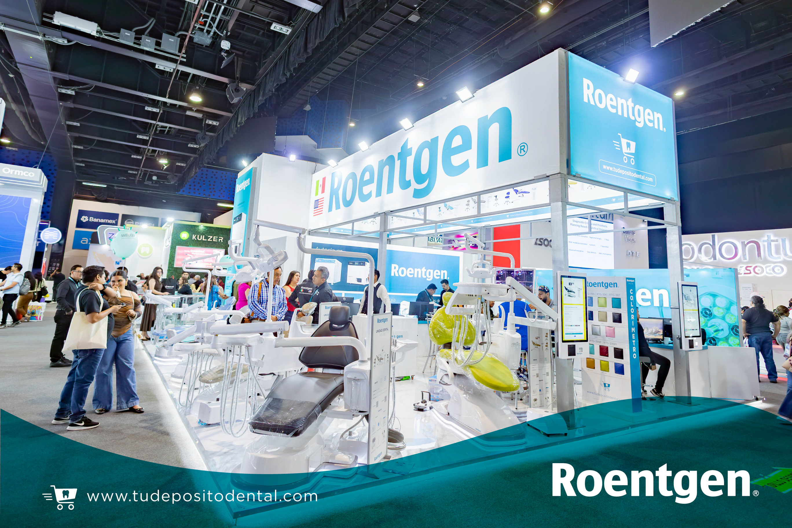 Depósito Dental Roentgen en la 82ª Expo AMIC Dental