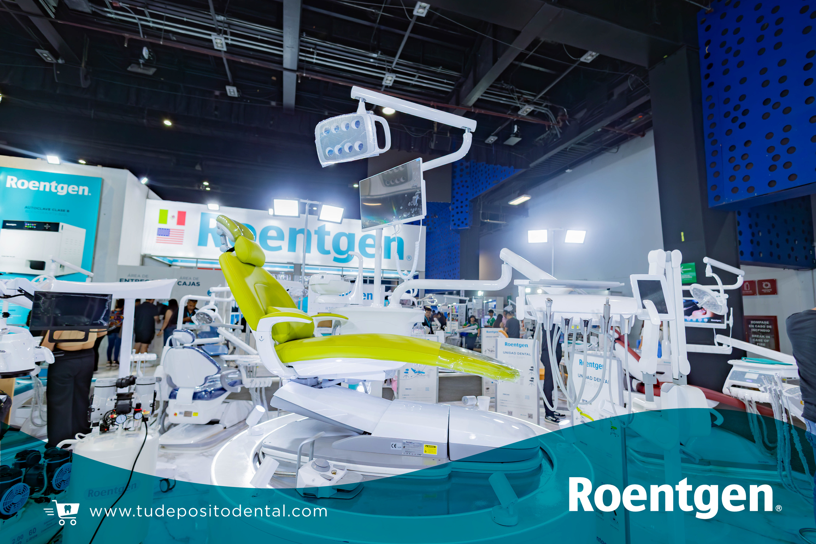 Depósito Dental Roentgen en la 82ª Expo AMIC Dental