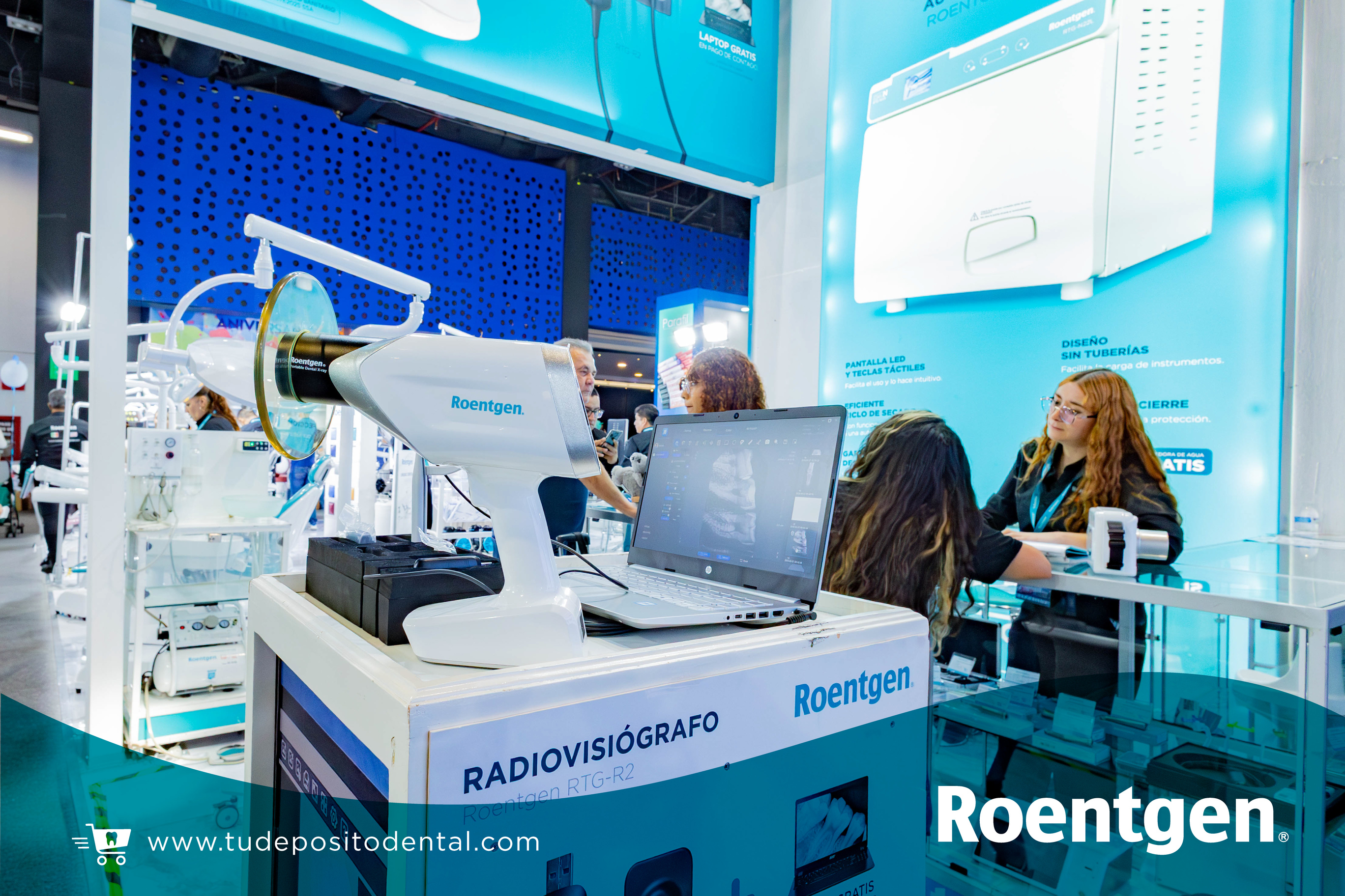 Depósito Dental Roentgen en la 82ª Expo AMIC Dental